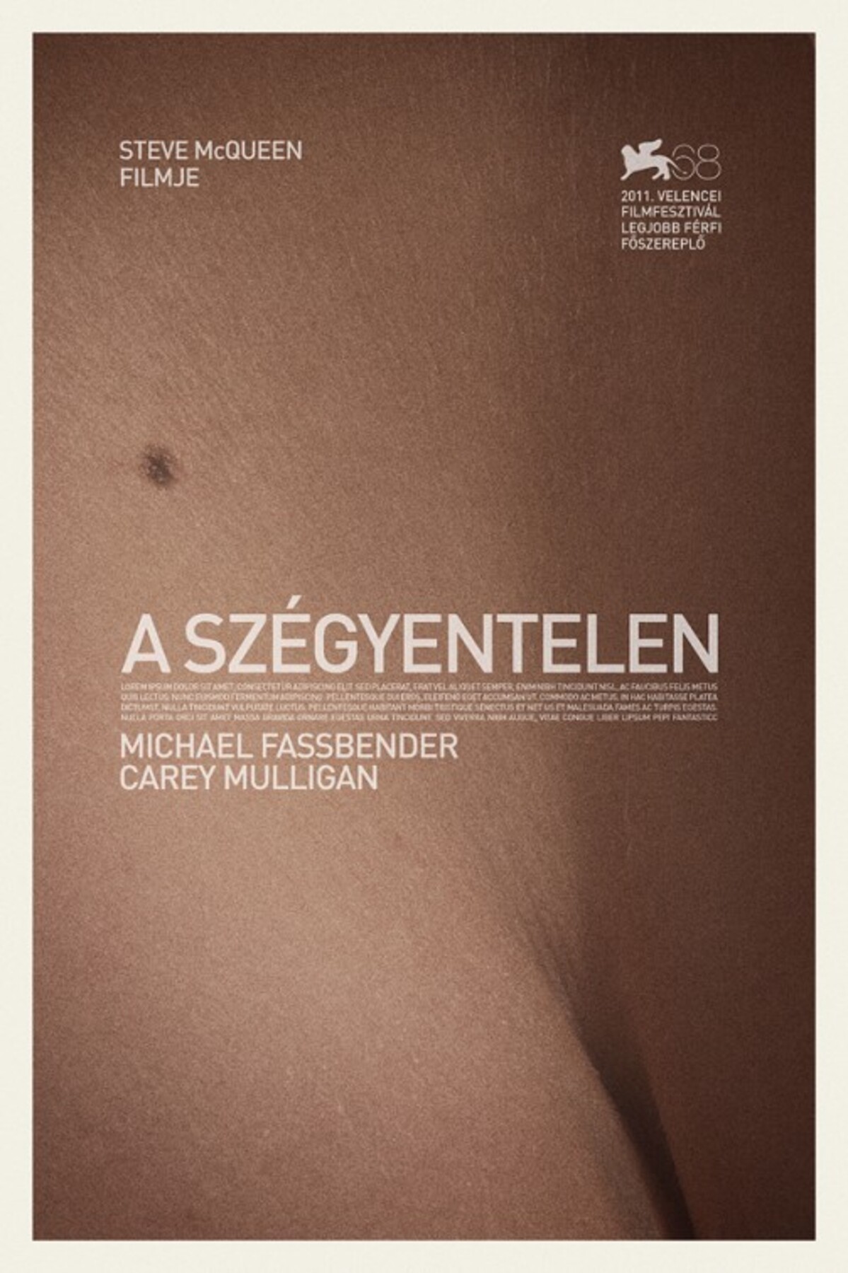 affiche poster shame