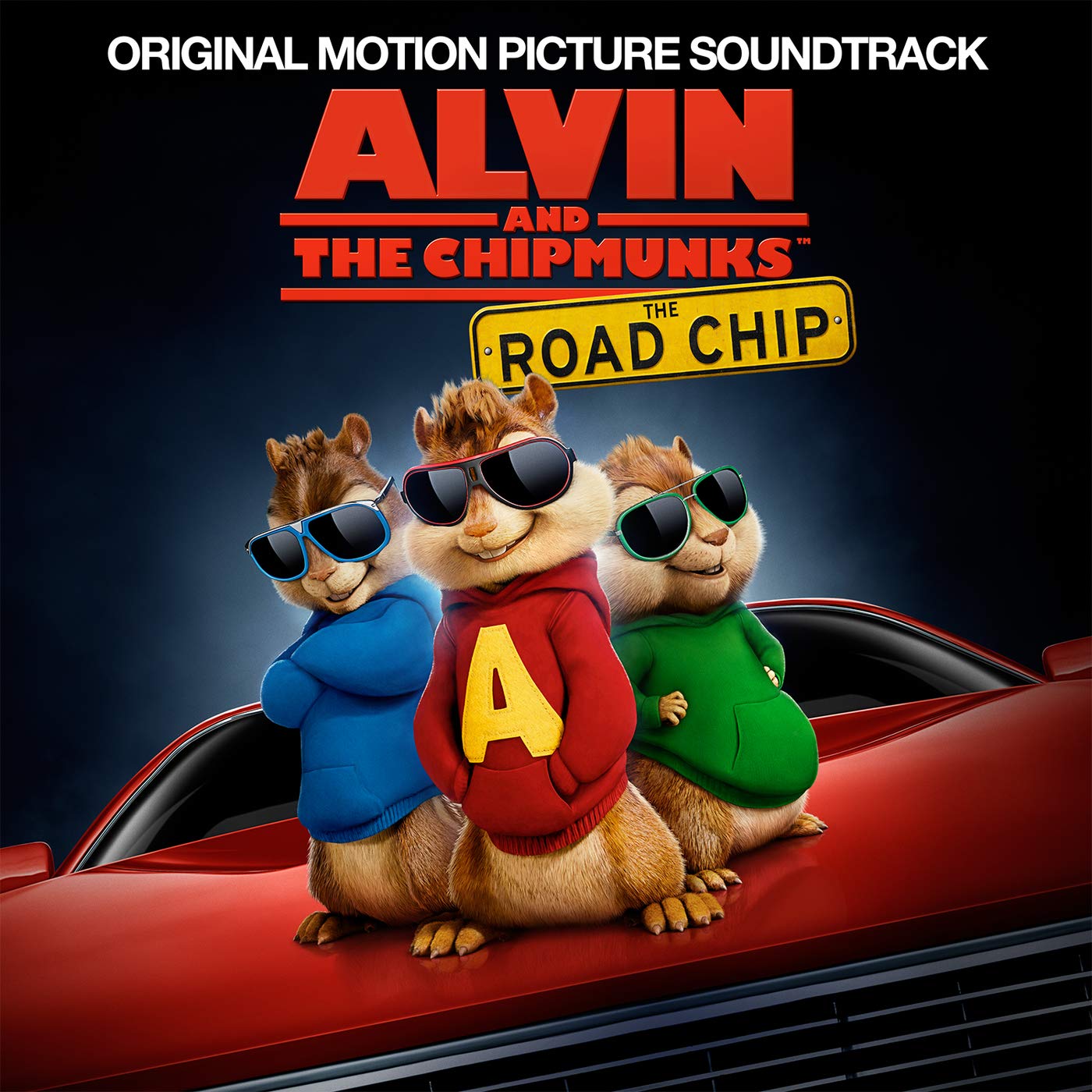 La bande originale de Alvin et les Chipmunks : à fond la caisse. 1 bande originale soundtrack ost score alvin chipmunks fond caisse road chip