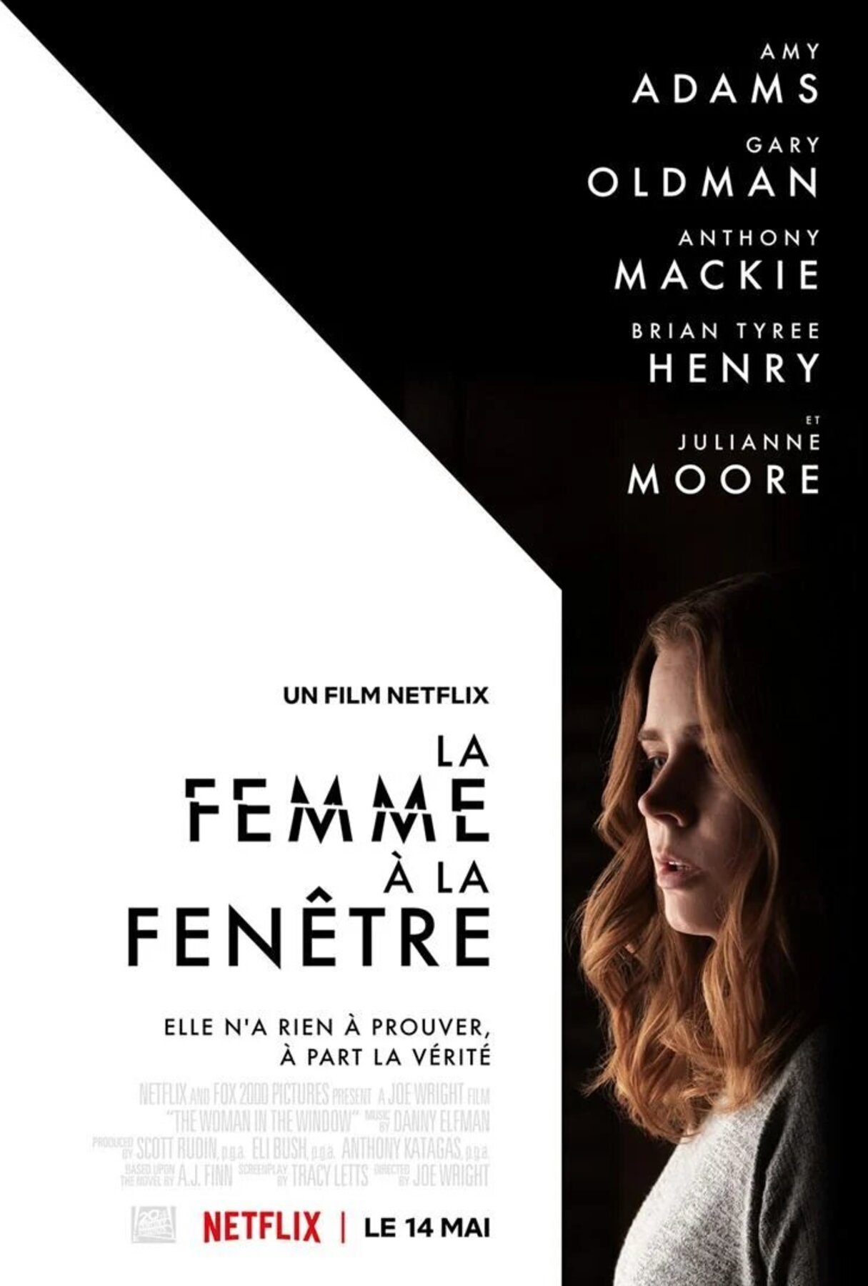Affiche Poster femme fenêtre woman window