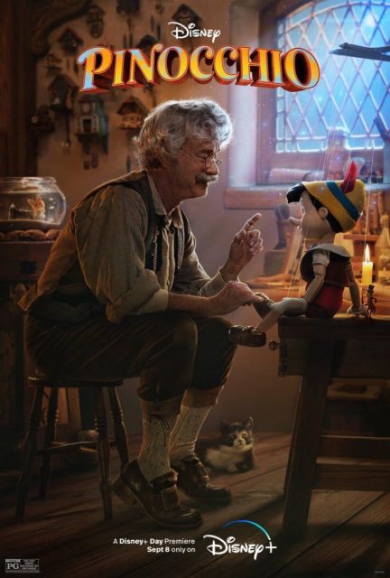 Affiche Poster de Pinocchio (Film) avec Tom Hanks 2022