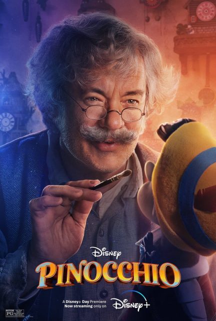 Affiche Poster de Pinocchio (Film) avec Tom Hanks 2022