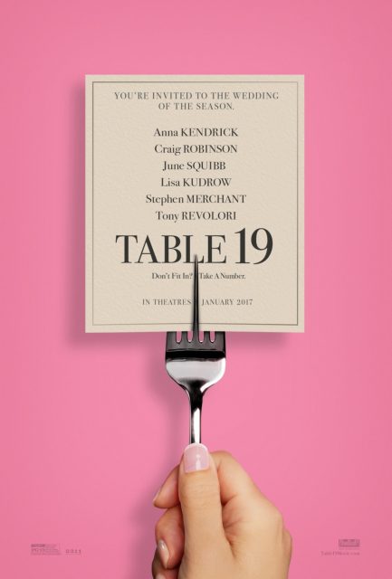 affiche poster table 19