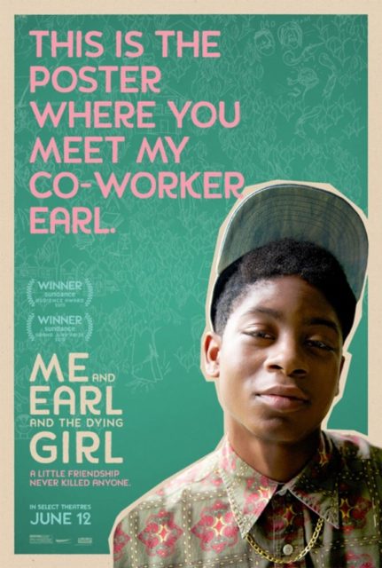 affiche poster this note love story earl dying girl