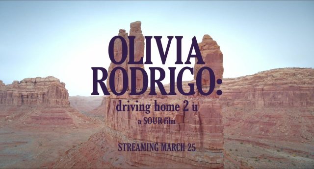 affiche poster olivia rodrigo driving home sour film