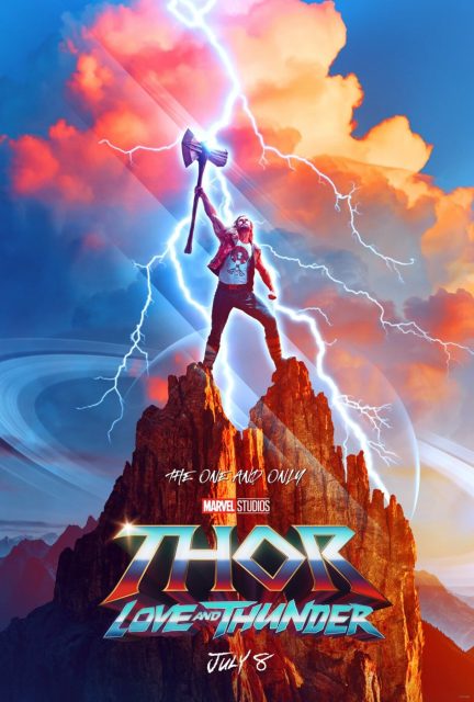 Thor : love and thunder - Photos et affiches. 2 affiche Poster thor love thunder marvel