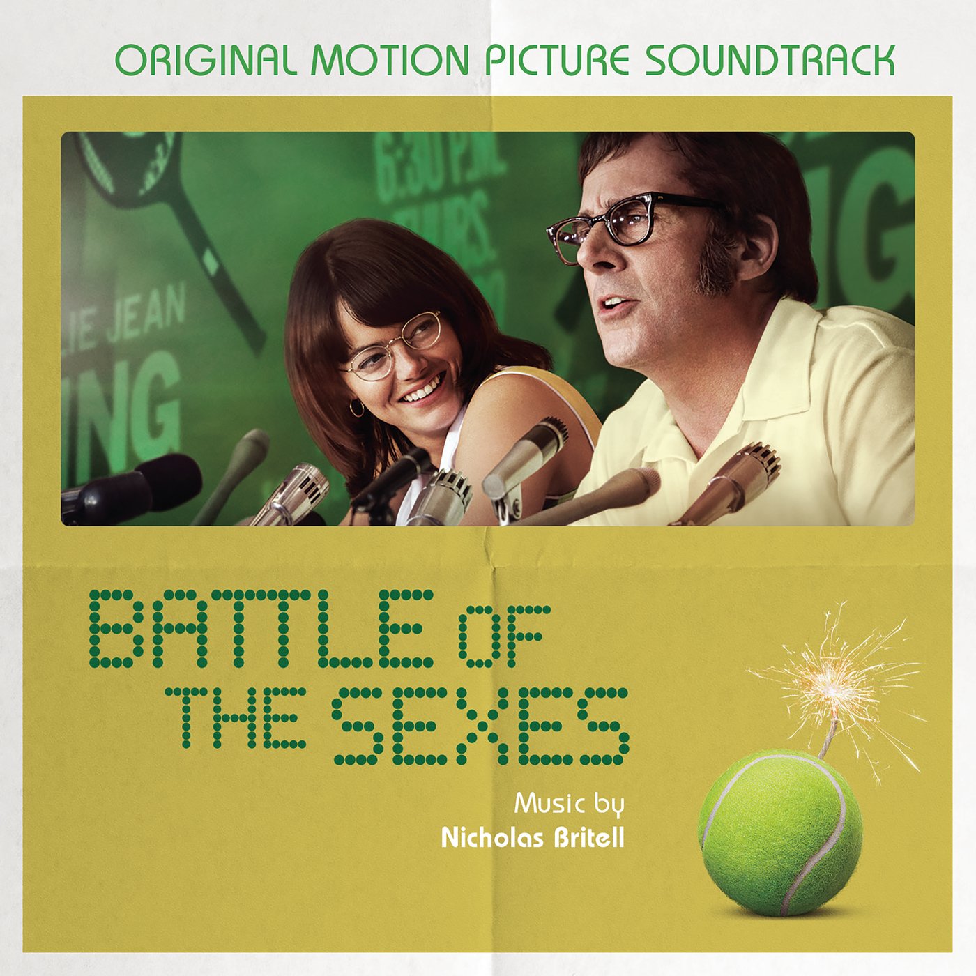 La bande originale de Battle of the sexes. 1 bande originale soundtrack ost score battle sexes