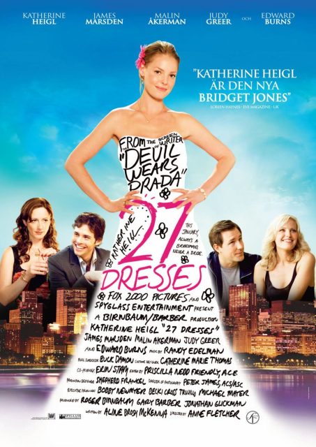affiche poster 27 robes dresses