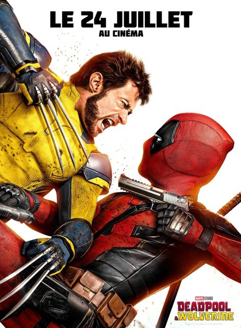Deadpool & Wolverine. 1 Affiche Poster de Deadpool & Wolverine avec Ryan Reynolds et Hugh Jackman 2024
