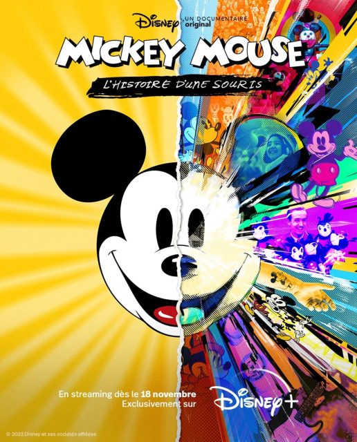 Mickey Mouse : l'histoire d'une souris. 1 affiche poster mickey histoire souris story mouse