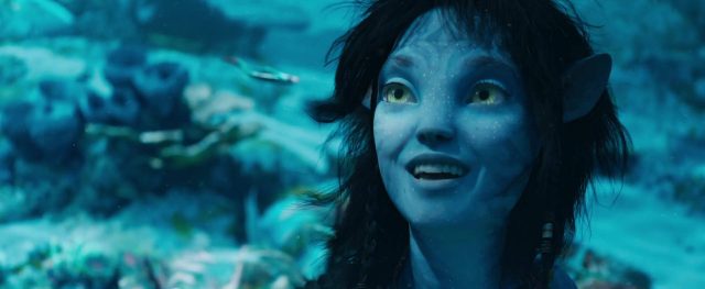 Sam Worthington Sigourney Weaver et Zoe Saldana dans Avatar la voie de l'eau 2022