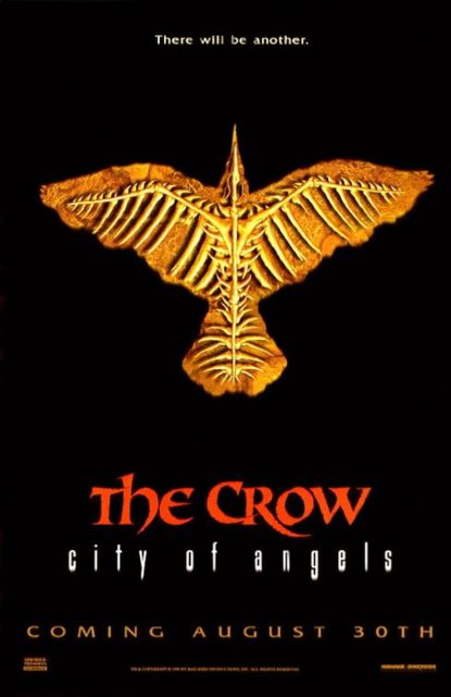The Crow : la cité des anges - Photos et affiches. 4 affiche poster crow cite city ange angels