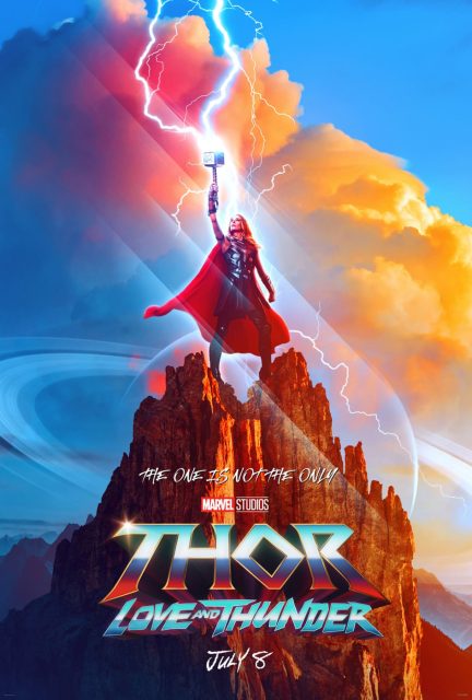 Thor : love and thunder - Photos et affiches. 3 affiche Poster thor love thunder marvel