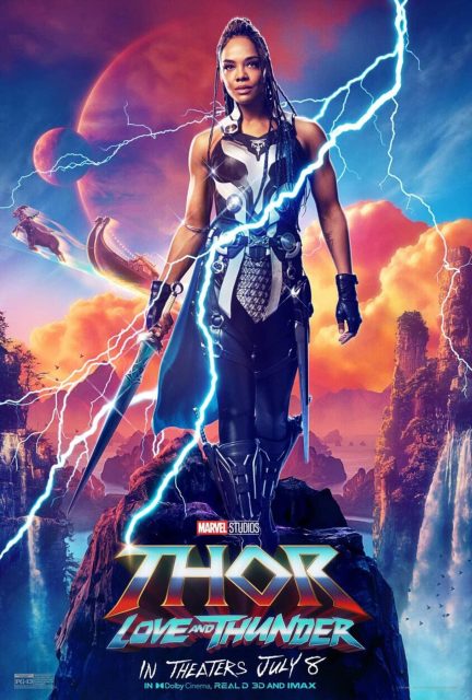 Thor : love and thunder - Photos et affiches. 9 affiche Poster thor love thunder marvel