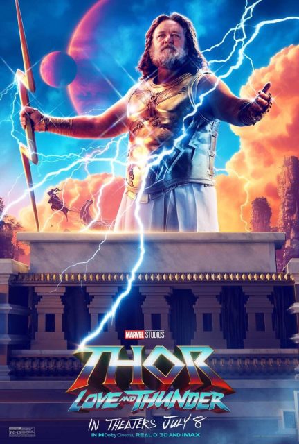 Thor : love and thunder - Photos et affiches. 10 affiche Poster thor love thunder marvel