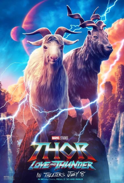 Thor : love and thunder - Photos et affiches. 7 affiche Poster thor love thunder marvel
