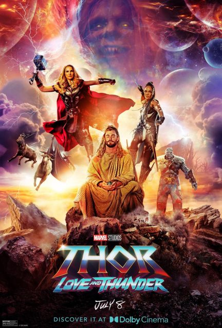 Thor : love and thunder - Photos et affiches. 14 affiche Poster thor love thunder marvel