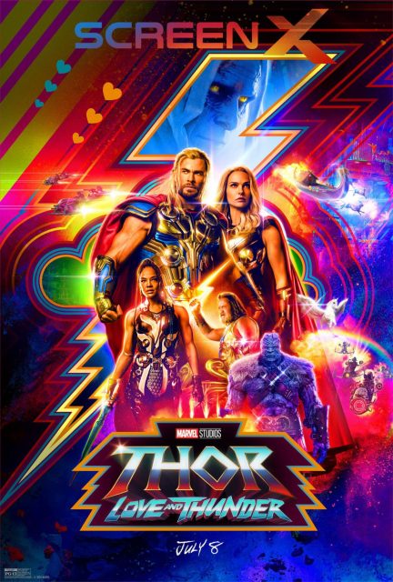 Thor : love and thunder - Photos et affiches. 11 affiche Poster thor love thunder marvel