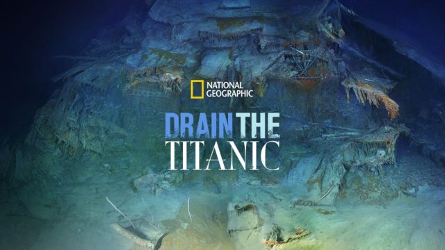 affiche poster titanic redevoile drain nat geo