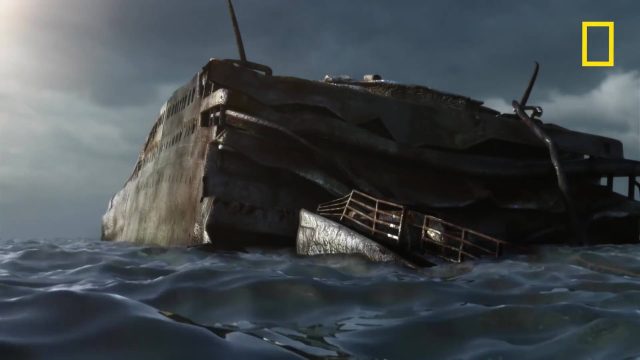 image titanic redevoile drain nat geo