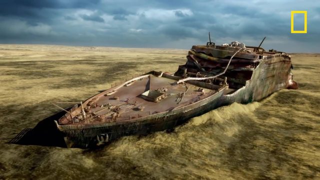image titanic redevoile drain nat geo