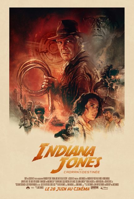 Indiana Jones et le cadran de la destinée - Photos et affiches. 2 affiche poster indiana jones cadran destinee dial destiny