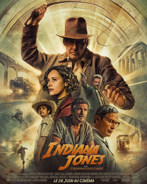 Indiana Jones et le cadran de la destinée - Streaming. 1 affiche poster indiana jones cadran destinee dial destiny