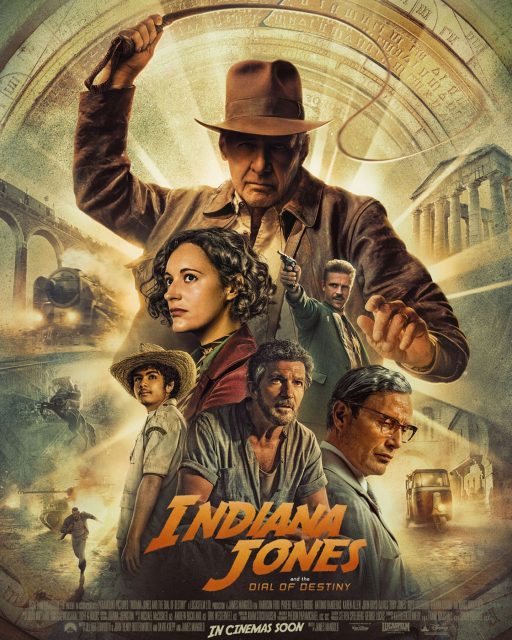 Indiana Jones et le cadran de la destinée - Photos et affiches. 3 affiche poster indiana jones cadran destinee dial destiny