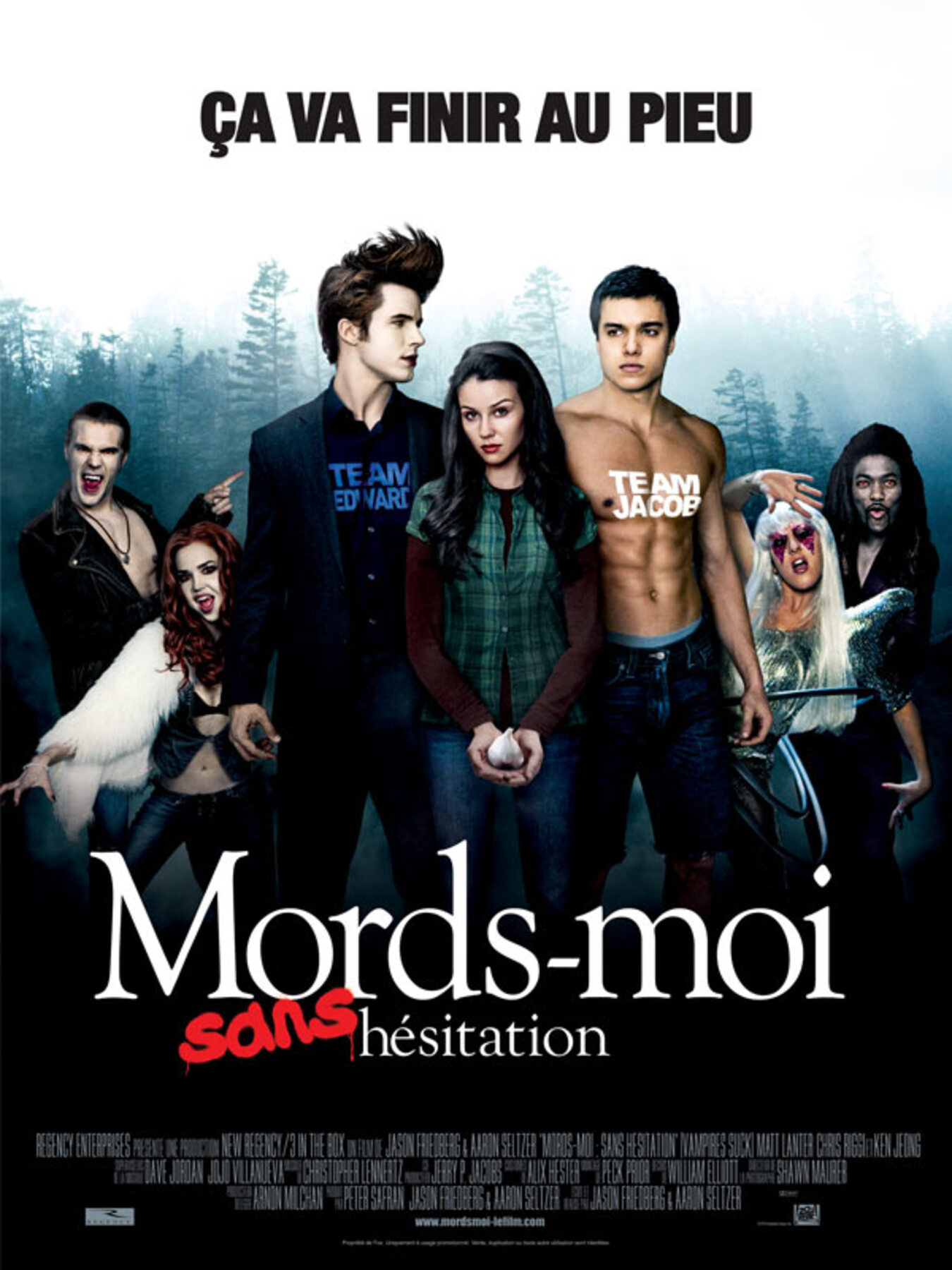 Mords-moi sans hésitation - Photos et affiches. 1 Affiche Poster de Mords-moi sans hésitation Vampires Suck avec Jenn Proske et Matt Lanter 2010