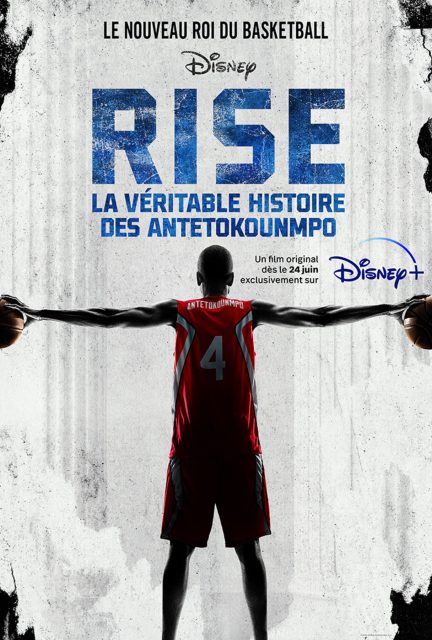 Rise : la véritable histoire des Antetokounmpo. 1 affiche poster rise