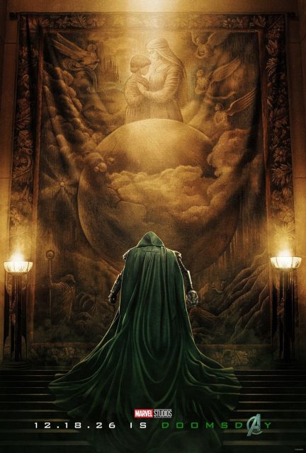 Avengers : Doomsday. 11 Affiche Poster de Avengers : Doomsday avec Robert Downey Jr. Chris Evans et Chris Hemsworth 2026