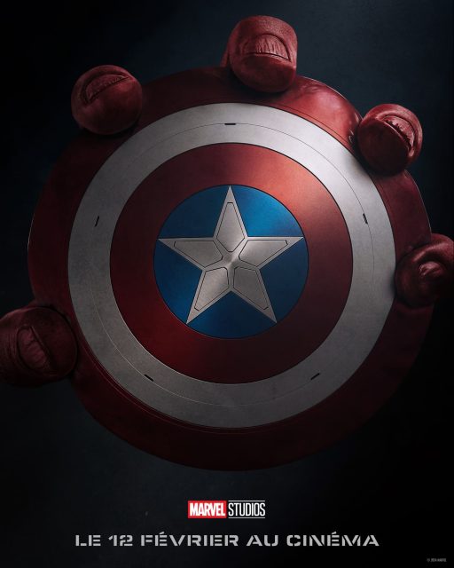 Captain America : brave new world - Photos et affiches. 2 Affiche Poster de Captain America : brave new world avec Anthony Mackie et Harrison Ford 2025