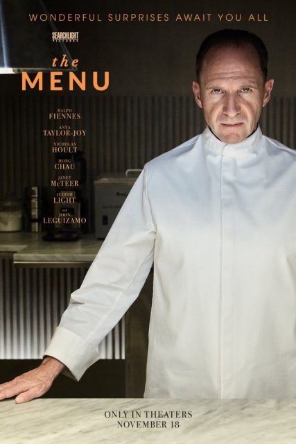 affiche poster menu