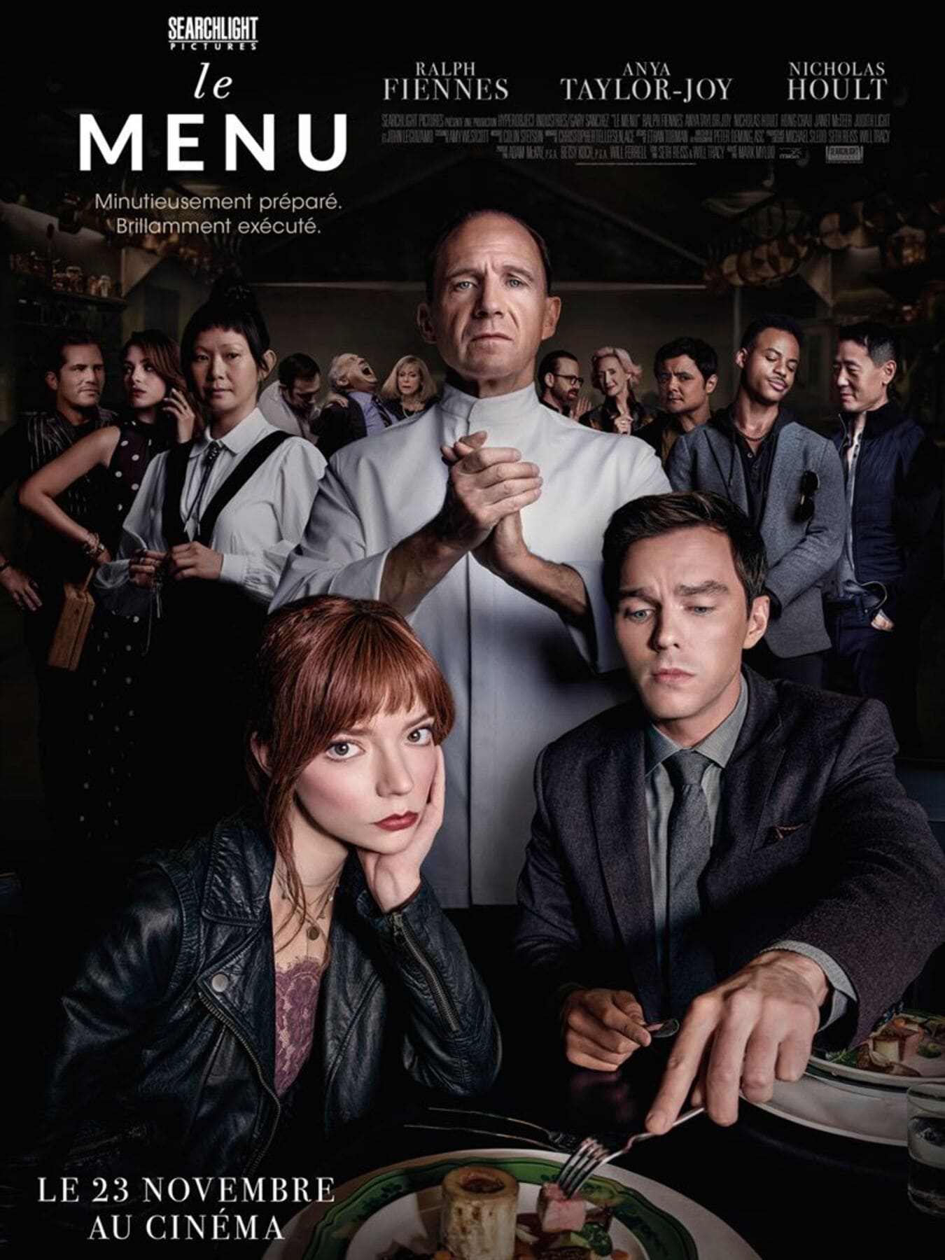 affiche poster menu