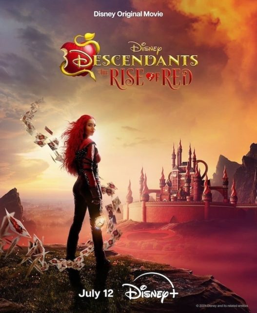 Descendants : l'ascension de Red - Photos et affiches. 3 affiche poster descendants ascension rise red