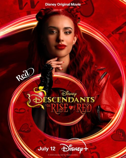 Descendants : l'ascension de Red - Photos et affiches. 4 affiche poster descendants ascension rise red