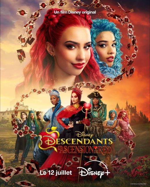 Descendants : l'ascension de Red - Streaming. 1 affiche poster descendants ascension rise red