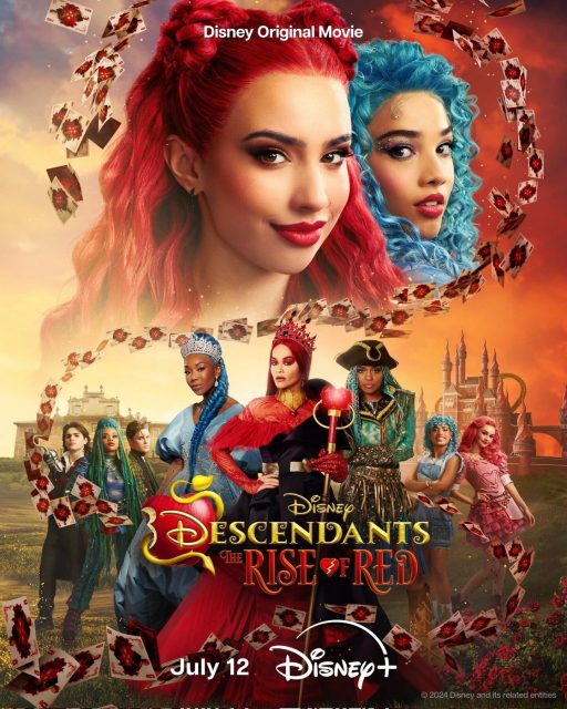 Descendants : l'ascension de Red - Photos et affiches. 2 affiche poster descendants ascension rise red