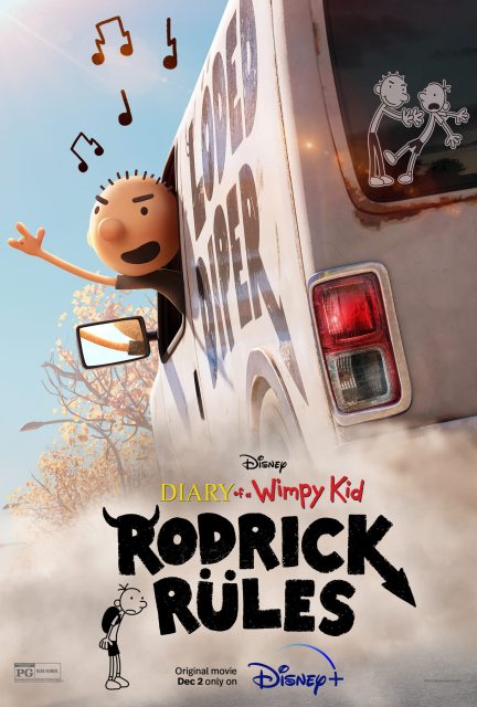 affiche poster journal degonfle diary wimpy kid rodrick loi rules