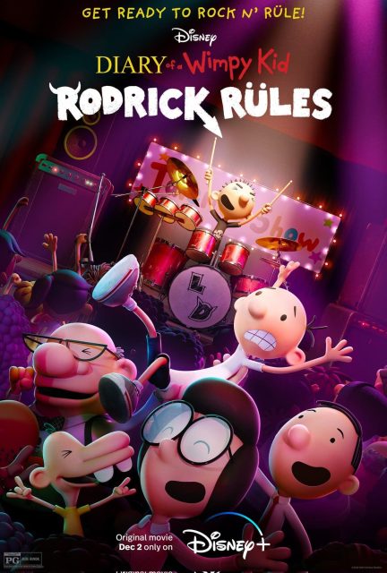 affiche poster journal degonfle diary wimpy kid rodrick loi rules