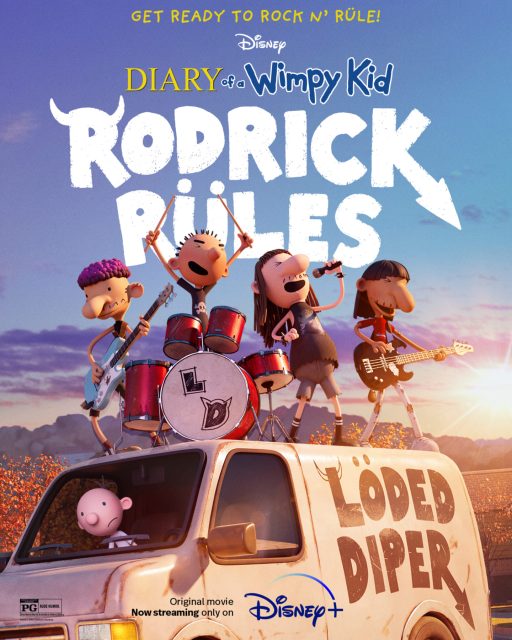 affiche poster journal degonfle diary wimpy kid rodrick loi rules