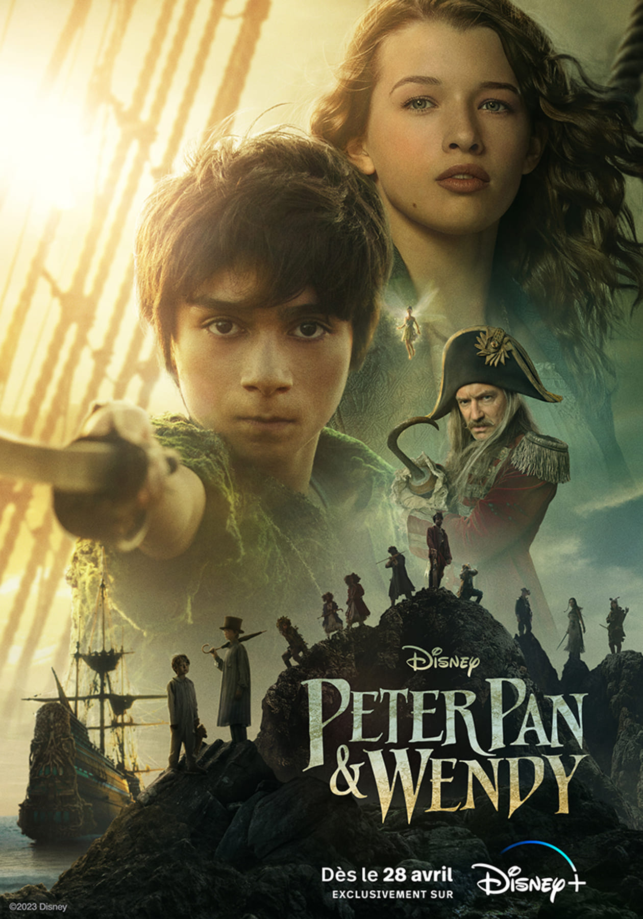 affiche poster peter pan wendy