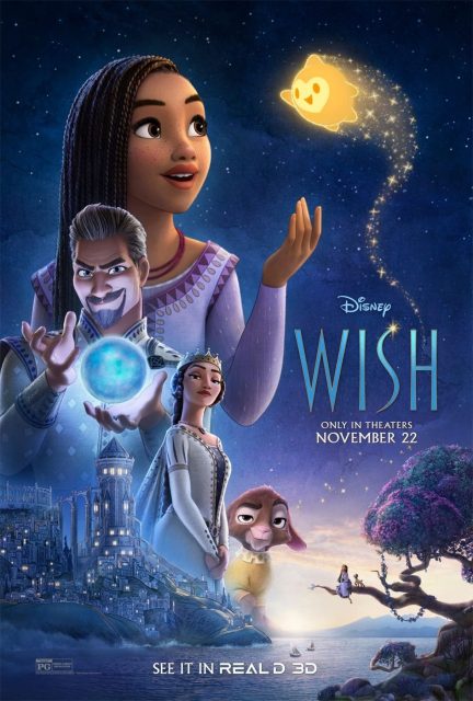 Wish : Asha et la bonne étoile - Photos et affiches. 3 affiche poster wish asha bonne étoile