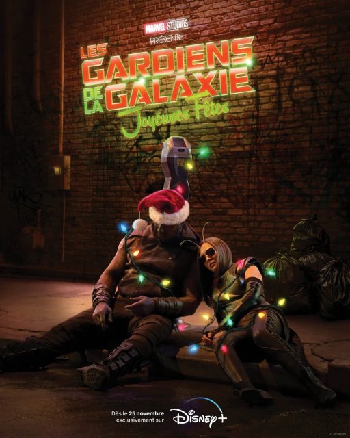 Les gardiens de la galaxie : joyeuses fêtes. 1 affiche poster gardiens galaxie joyeuses fetes guardians galaxy holiday special