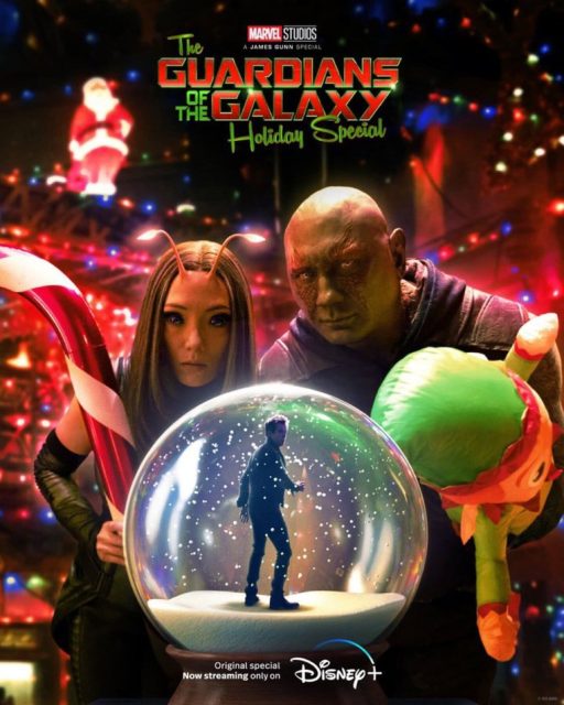 affiche poster gardiens galaxie joyeuses fetes guardians galaxy holiday special