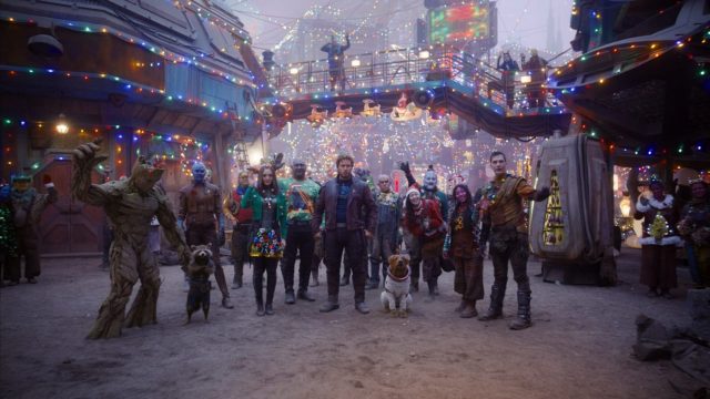 image gardiens galaxie joyeuses fête guardians galaxy holiday special