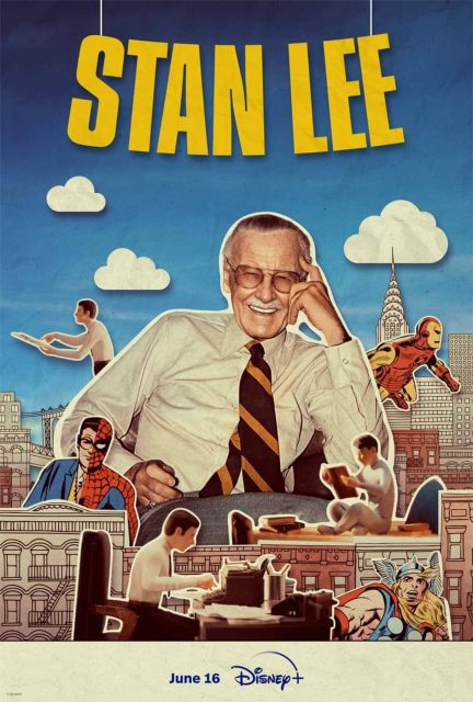 Stan Lee - Streaming. 1 affiche poster stan lee documentaire