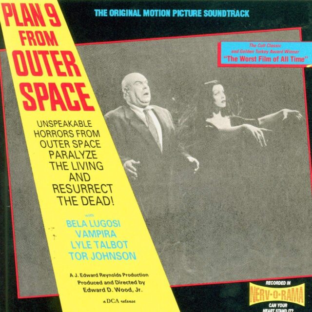 La bande originale de Plan 9 from outer space. 1 bande originale soundtrack ost score plan 9 from outer space