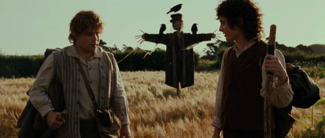 Le seigneur des anneaux : la communauté de l'anneau - Photos et affiches. 71 Elijah Wood Ian McKellen et Viggo Mortensen dans Le seigneur des anneaux : la communauté de l'anneau 2001