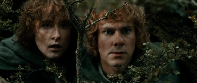 Le seigneur des anneaux : la communauté de l'anneau - Photos et affiches. 8 Elijah Wood Ian McKellen et Viggo Mortensen dans Le seigneur des anneaux : la communauté de l'anneau 2001