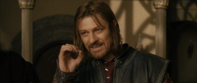 Le seigneur des anneaux : la communauté de l'anneau - Photos et affiches. 18 Elijah Wood Ian McKellen et Viggo Mortensen dans Le seigneur des anneaux : la communauté de l'anneau 2001